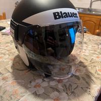 Casco Blauer matt black tg.L