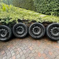 Cerchi in ferro 15 pollici  VW polo 2014