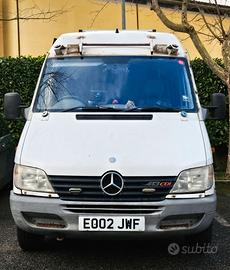 Camper puro inglese Mercedes Sprinter 413 CDI 2002
