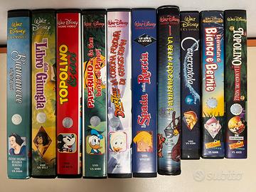 Videocassette Walt Disney originali