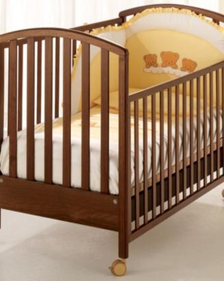 Lettino mibb color noce