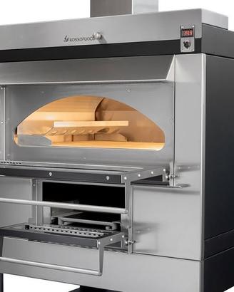 forno a legna modello CUBO della RossoFuoco