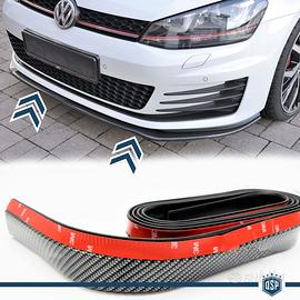 SPOILER Sotto Paraurti VW GOLF POLO LAMA CARBONIO