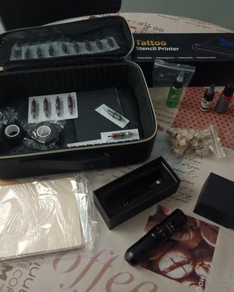 macchinetta tatuaggi set 