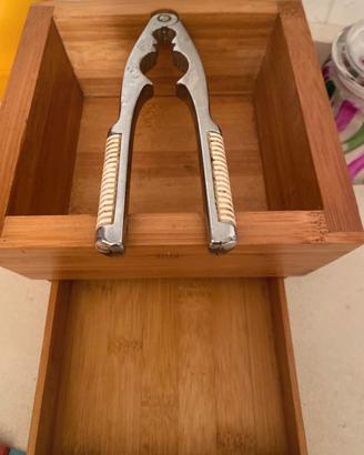 Artigianat Trentino del legno portafrutta a guscio