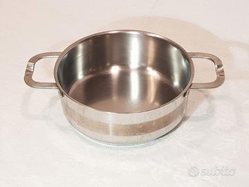 Tegame Casseruola Ø16 Inox doppio fondo, Barazzoni