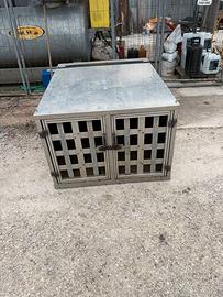 CASSA TRASPORTO CANI 100X125X70 CM
