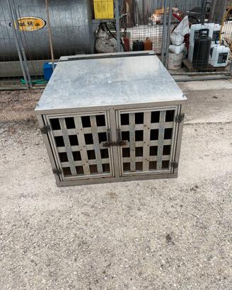 CASSA TRASPORTO CANI 100X125X70 CM