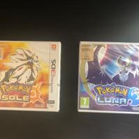 Pokemon Sole e Pokemon Luna Nuovi sigillati