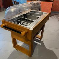 Carrello vetrina refrigerato