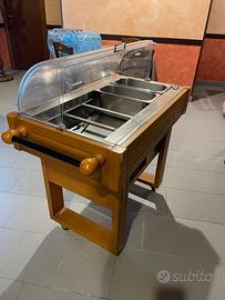 Carrello vetrina refrigerato