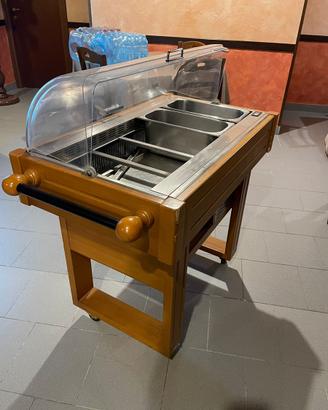 Carrello vetrina refrigerato