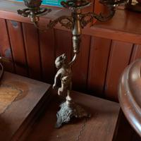 Candeliere candelabro porta candele