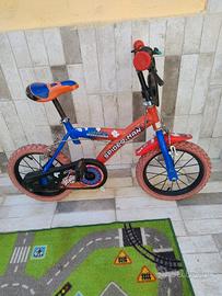 bici spiderman 