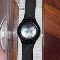 Swatch irony alluminium black effect YGB4007