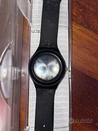 Swatch irony alluminium black effect YGB4007