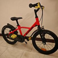 Bici bambino/bambina 16 pollici