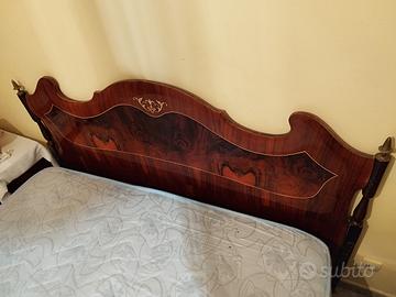 spalliera letto vintage