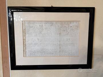 Quadri con stampe elleniche