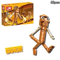 Tungtungtun Sahur – Lego 68 Pezzi