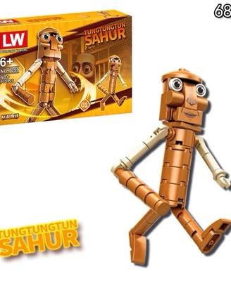 Tungtungtun Sahur – Lego 68 Pezzi