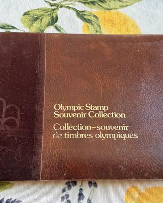Olumpic stamp souvenir collection Olimpiadi 1976