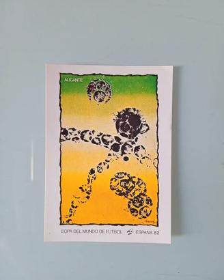 Figurina Panini ESPANA 82 N. 18 Alicante Poster
