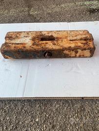 Zavorra rettangolare impilabile 20 kg