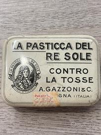 Scatolina latta “Pasticca del Re Sole” 1963