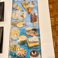 Raro cartelli vintage “Gelati Motta”