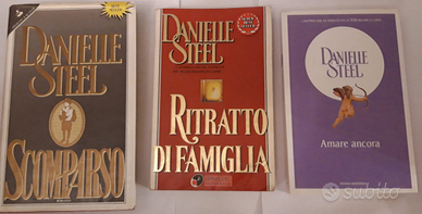 Stock di 3 LIBRI - LOTTO Danielle Steel -