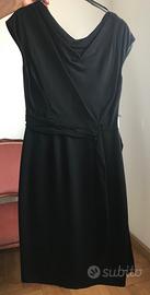 Prada abito in seta nero