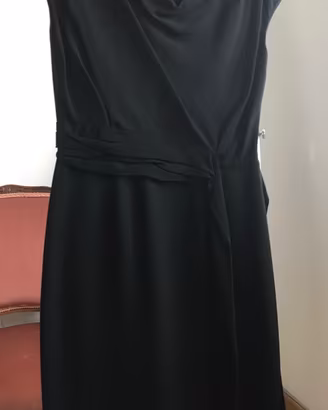 Prada abito in seta nero