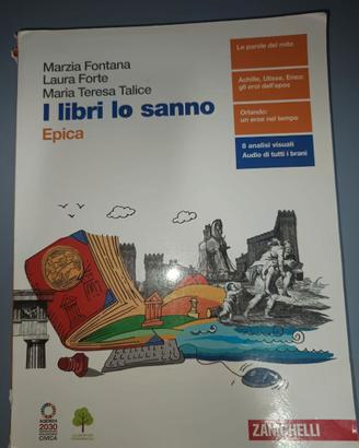 I libri lo sanno Epica Zanichelli 978880899006-8