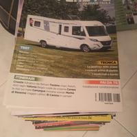 lotto di 220 riviste camper