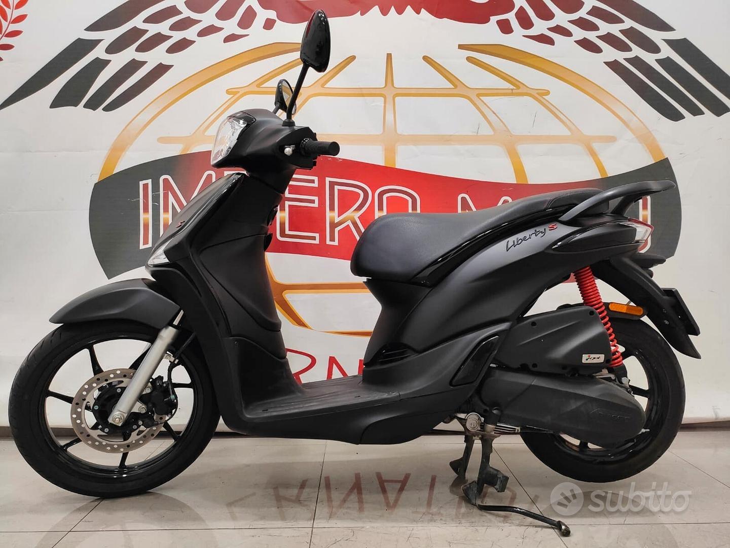 Motorino Piaggio Liberty 50 Nero Nero Opaco Liberty S 50 Rosso