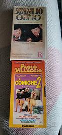 vhs  stanlio e ollio paolo villaggio fantozzi