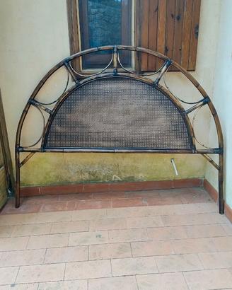 Testiera artigianale di bambu