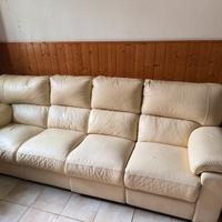 Divano in pelle