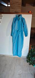 Tuta da Sci vintage Schöffel GORE-tex Azzurro/Blu