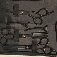 kit forbici professionali  parrucchiere barbiere 