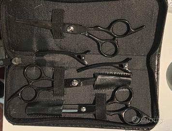 kit forbici professionali  parrucchiere barbiere 