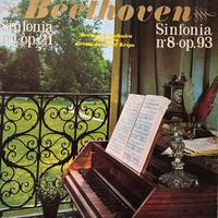 Beethoven vinile sinfonia nr1 op21, nr8 op93