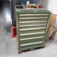 Testa angolare, carrelli, banchi, cassettiere