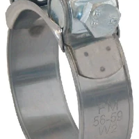 Fascette acciaio con bullone