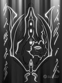 Quadro Warframe "Excalibur Umbra" - Stampa