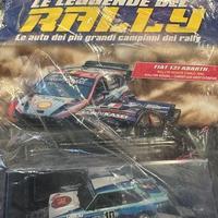 FIAT 131 ABARTH AUTO LEGGENDARIE DA RALLY WRC N.10