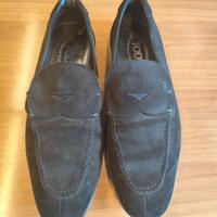 Mocassino tod's uomo in camoscio