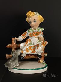 Statuina Vintage in Ceramica (Anni '40/'50)