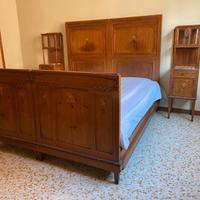 LETTO MATRIMONIALE LIBERTY INIZIO ’900 – LEGNO
